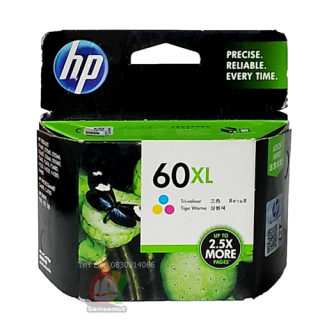 Original HP 60XL CC644W Tri-Color  ตลับหมึกรวมสี